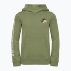 Felpa Nike Sportswear Standard Issue verde petrolio da bambino