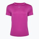 Maglietta Nike One Classic Dri-Fit donna fucsia caldo/nero