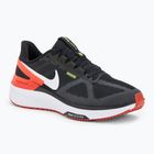 Scarpe da corsa da uomo Nike Structure 25 nero/bianco/picante rosso