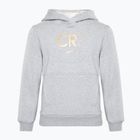 Felpa da bambino Nike CR7 Club Fleece grigio fumo chiaro/etere/oro metallizzato