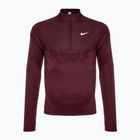 Felpa da running Nike Sphere Element Therma-FIT 1/2 Zip Uomo, cotta bordeaux