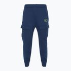 Pantaloni Nike Air Fleece Cargo da uomo, blu notte/volt