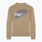 Felpa da bambino Nike Sportswear Standard Issue Crew-Neck color cachi
