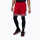 Pantaloncini da basket da uomo  Jordan Mesh Diamond 4" gym red/white/black