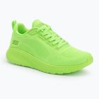 Scarpe SKECHERS Bobs Squad Chaos Cool Rythms lime da donna