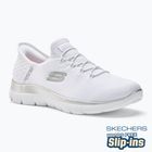 SKECHERS scarpe da donna Summits Diamond Dream bianco/argento