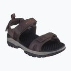 SKECHERS Tresmen Ryer sandali da uomo cioccolato