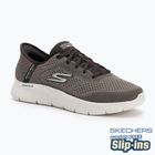 SKECHERS Uomo Slip-ins Go Walk Flex New World scarpe marroni