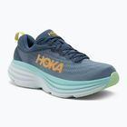 HOKA Bondi 8 scarpe da corsa da uomo in vero colore verde acqua/ombra