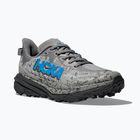 HOKA Speedgoat 6 scarpe da corsa per bambini grigio galattico/blu hoka
