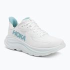 Scarpe da corsa da donna HOKA Clifton 10 bianco/cielo blu