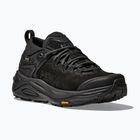 Scarpe da trekking da uomo HOKA Kaha 3 Low GTX nero/nero