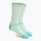 HOKA Clifton Crew Run calzini in fluornite alla menta