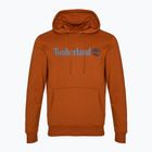 Timberland Uomo Felpa con cappuccio con logo lineare color ambra