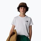Maglietta The North Face Teen Simple Dome Tee bianca per bambini