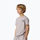 Maglietta da bambino The North Face Teen Simple Dome Tee grigio pietra di luna