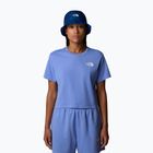 T-shirt donna The North Face Simple Dome Cropped Slim Tee blu virtuale