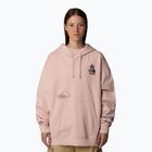 The North Face Mountain Cleanup Felpa con cappuccio rosa muschio