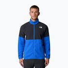 Felpa The North Face Glacier Heavyweight Full Zip da uomo blu eroe/grigio asfalto/nero tnf