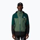 Giacca antipioggia da uomo The North Face Signal 2.5L Dryvent verde anatra/verde scuro/tnf nero