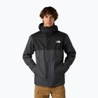 Giacca antipioggia da uomo The North Face Quest Zip-In grigio asfalto/nero