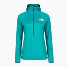 Felpa da trekking da donna The North Face Summit Direct Sun Hoodie verde acqua intenso