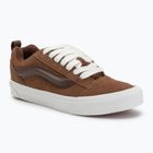 Scarpe Vans Knu Skool in pelle scamosciata marrone