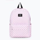 Zaino urbano per bambini Vans Old Skool Grom Check 18 l coral blush