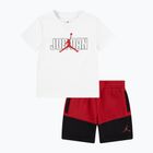 Completo bambino Nike Jordan Stacked Mixed gym red