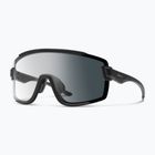 Occhiali da sole Smith Wildcat nero opaco/fotocromatico da chiaro a grigio/chiaro