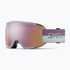 Smith Squad S lunar fog split/chroma everyday rose gold mirror occhiali da sci