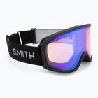 Maschera da sci Smith Reason OTG black/blue sensor mirror
