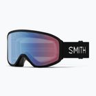 Maschera da sci Smith Reason OTG black/blue sensor mirror