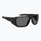 Occhiali da sole Under Armour Attack MD S3 nero opaco/grigio polarizzati oleofobici da uomo