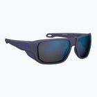 Occhiali da sole da uomo Under Armour Attack MD S3 blu metallizzato/blu multistrato oleofobico