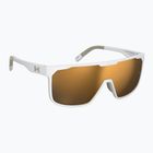 Occhiali da sole da uomo Under Armour Define/G S3 oro bianco opaco/specchio d'oro