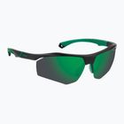 Occhiali da sole Polaroid PLD 7055/S nero opaco verde/verde a specchio polarizzati hc da uomo