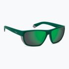 Polaroid PLD 7057/S occhiali da sole da uomo polarizzati con specchio opaco verde acqua/grigio
