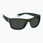 Occhiali da sole Polaroid PLD 8064/S verde/grigio polarizzati per bambini