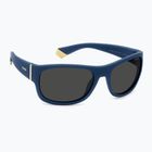 Occhiali da sole Polaroid PLD 8064/S blu/grigio polarizzati per bambini