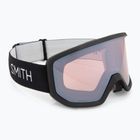 Maschera da sci Smith Transfer black/ignitor mirror