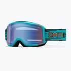 Maschera da sci per bambini Smith Daredevil S1 tropic kidding/blue sensor mirror antifog