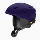 Casco da sci Smith Descend Mips matte deep plum black