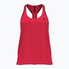 Under Armour Knockout Tank canotta da allenamento rosso/nero da donna