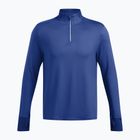 Under Armour Launch Pro 1/4 Zip Uomo, manica lunga da running blu/tecnologico/riflettente