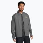 Under Armour Storm Run - Giacca da corsa da uomo, color castoro/grigio/riflettente