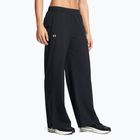 Pantaloni Under Armour da donna Rival Wide Leg nero / bianco