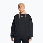 Felpa Under Armour Rival Fleece OS Crew donna nero/bianco