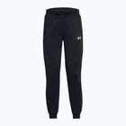 Pantaloni da donna Under Armour Fleece Jogger UA Armour nero/bianco