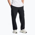 Pantaloni Under Armour Vibe Woven Cargo da uomo, nero/bianco